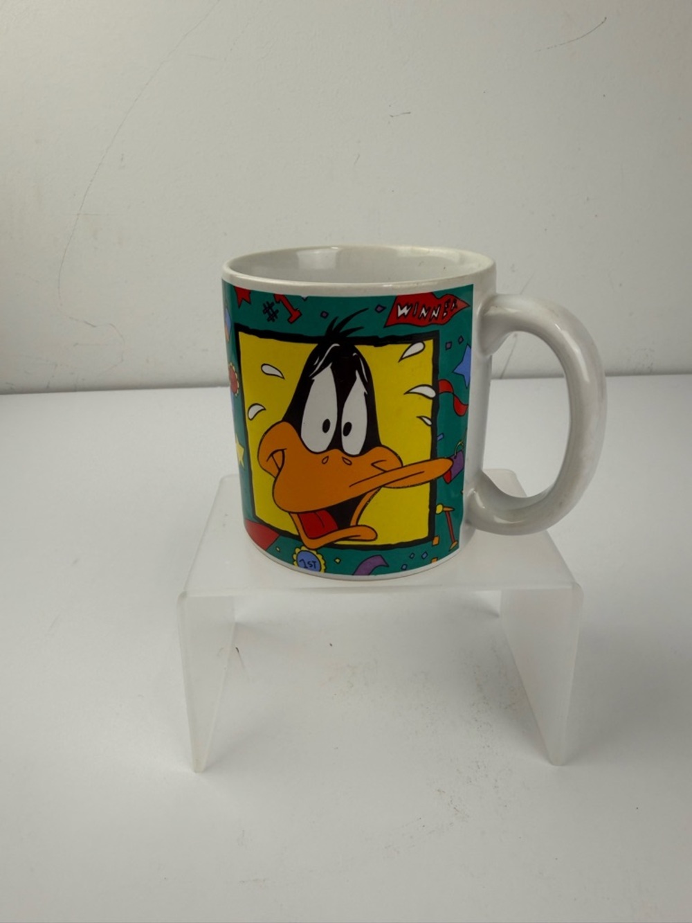 VTG 1993 Warner Bros. Looney Tunes Daffy Duck Coffe Mug